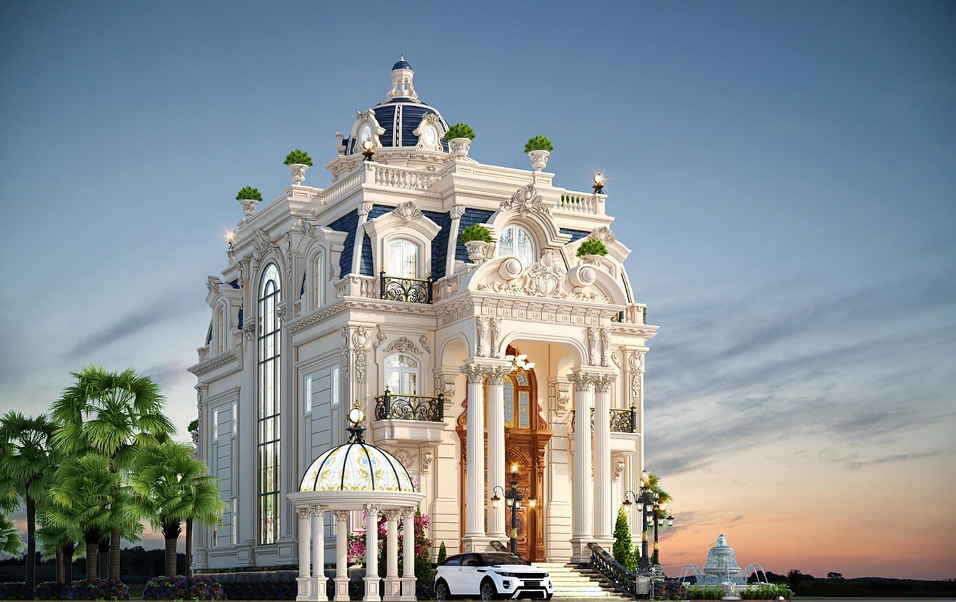 Thiết kế lâu đài 3 tầng