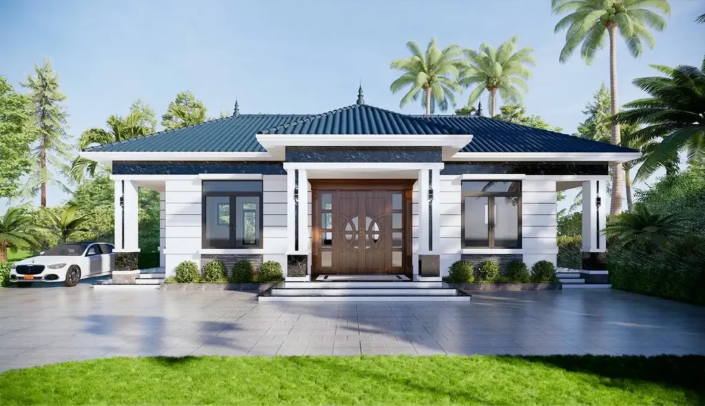 Hiểu rõ ưu nhược điểm biệt thự 1 tầng để thiết kế và thi công tối ưu
