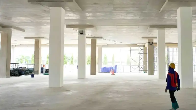 Sàn Flat Slab (sàn nấm)