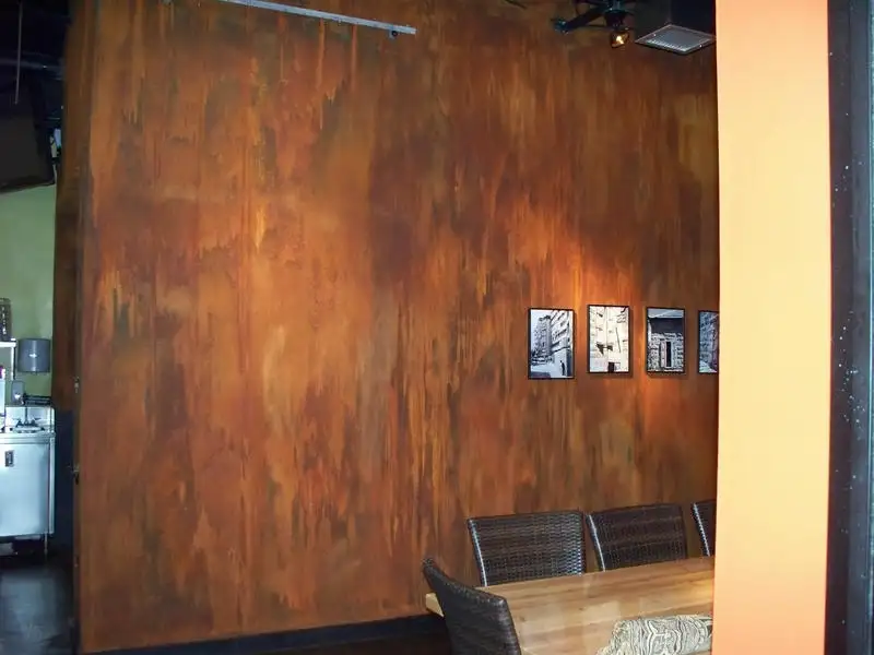 Mẫu sơn giả bê tông texture phù hợp với showroom phong cách industrial