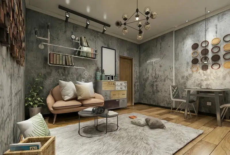Cách làm sơn hiệu ứng giả bê tông mix màu giúp không gian thêm nghệ thuật