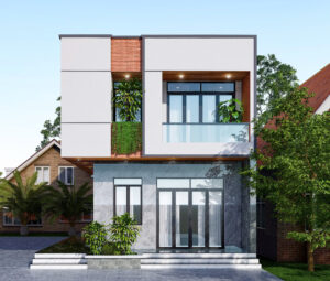 Mẫu Nhà Ống 2 tầng đẹp 5m Mặt Tiền Đẹp Chi Phí 950 Triệu - Giải Pháp Hoàn Hảo Cho Gia Đình Việt