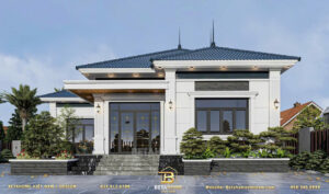 Biệt thự mái Nhật 1 tầng 160m² tại Hà Nam – Không gian sống lý tưởng và đẳng cấp