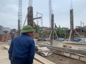 Cập Nhật Tiến Độ Thi Công Nhà Vườn Mái Nhật 2 Tầng – Chủ Đầu Tư Anh Toàn, Thái Thụy, Thái Bình
