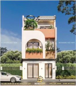 Mẫu Nhà Phố 6x12m Hiện Đại – CĐT Anh Bình (Hà Nam)