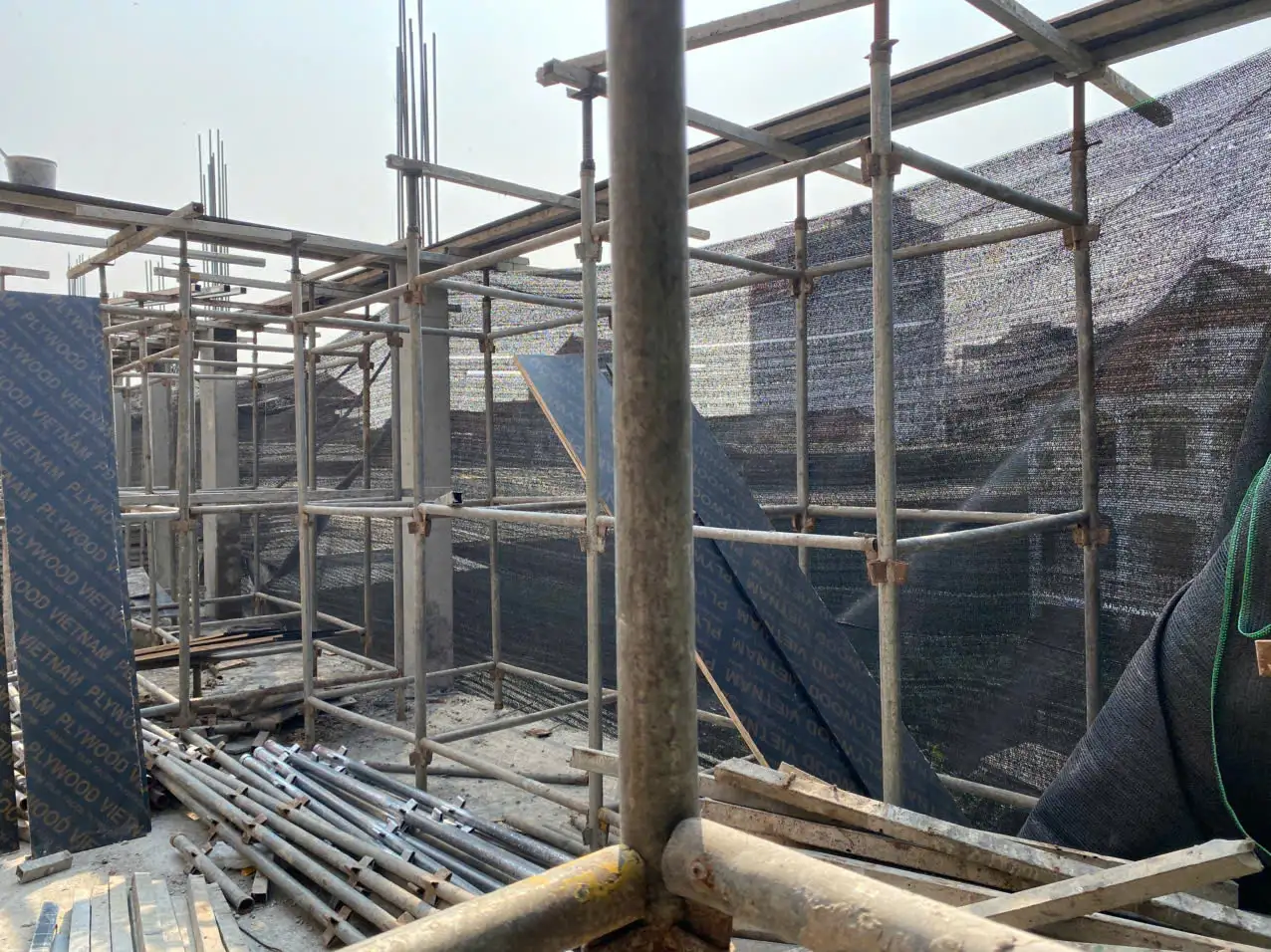 Lưu Ý Khi Thi Công Giàn Giáo Công Trình Nhà Dân Dụng