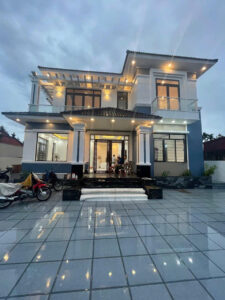 Ký Hợp Đồng Thi Công Trọn Gói Tại Bắc Giang – Dự Án Nhà Vườn Mái Nhật 2 Tầng