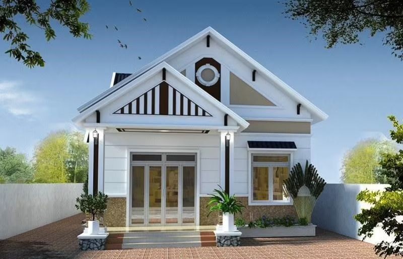 Mẫu nhà cấp 4 đơn giản