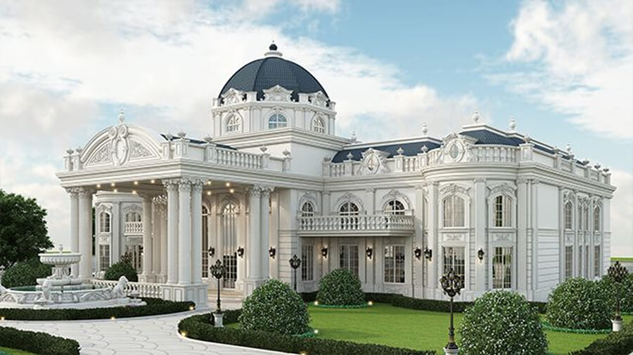 Thiết kế lâu đài cổ điển