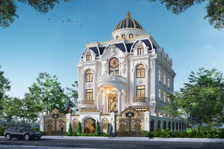 Thiết kế lâu đài tân cổ điển