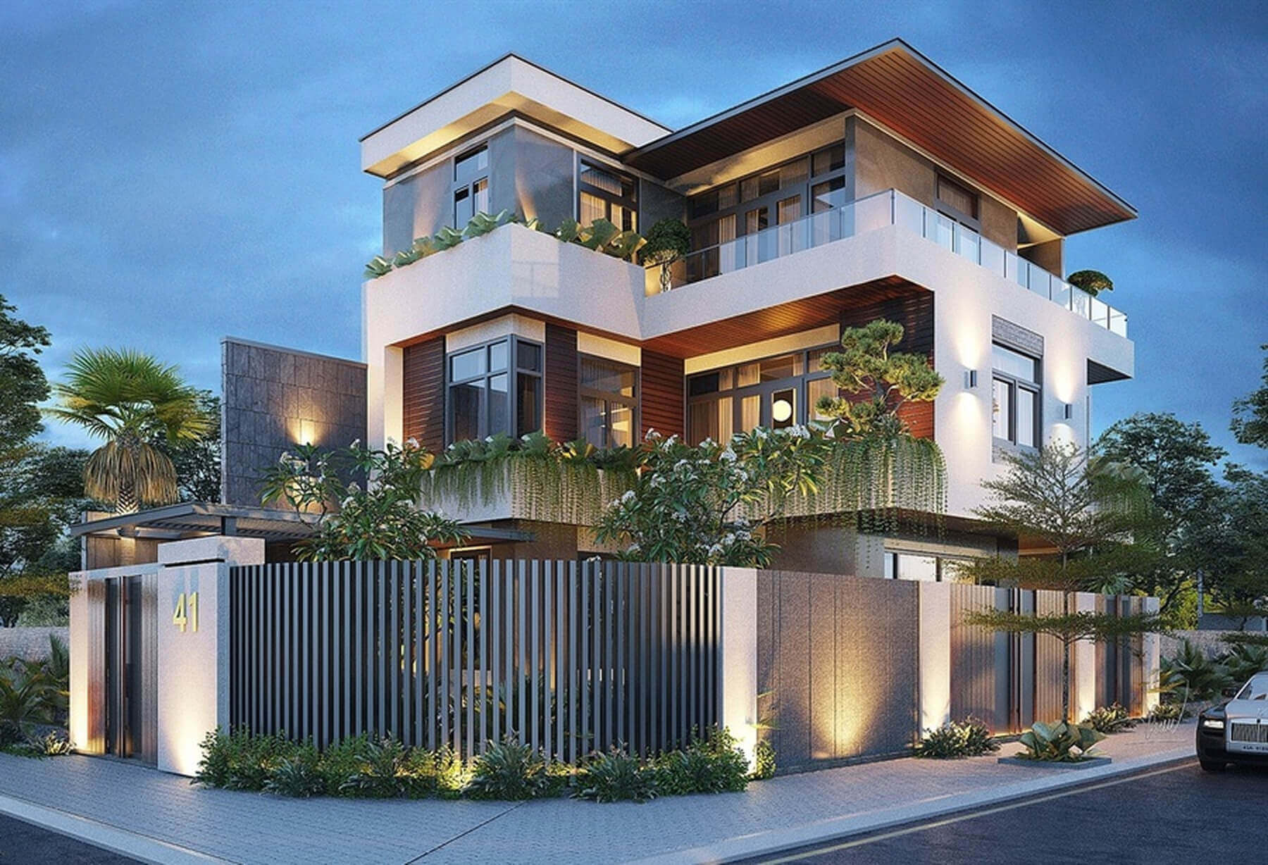 Thiết kế biệt thự hiện đại