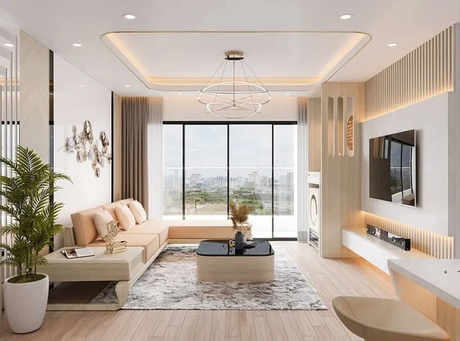 Thiết kế nội thất giúp không gian đưuọc tối ưu công năng mà vẫn đẹp mắt