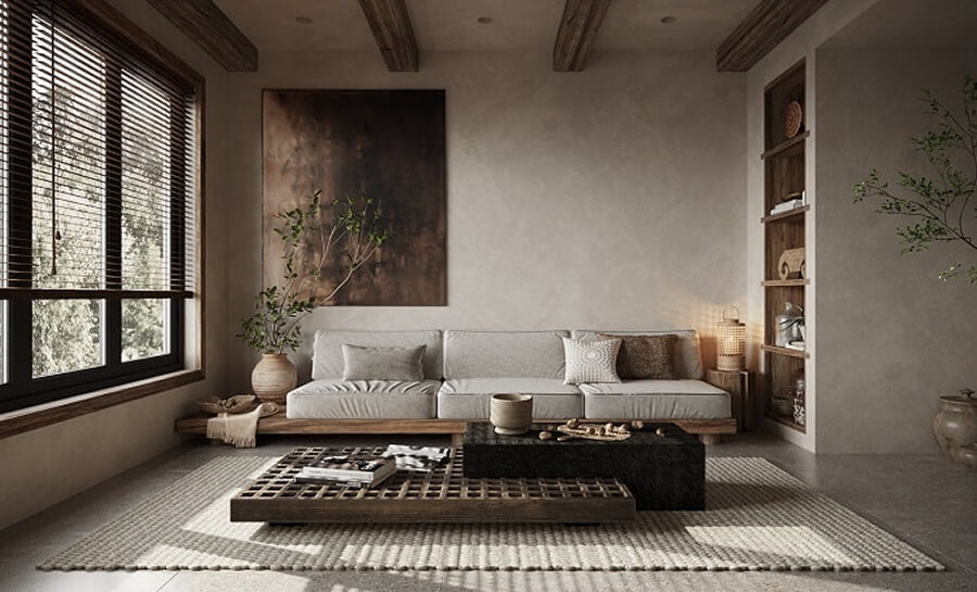 Biệt thự nội thất vintage kết hợp hài hòa giữa nét xưa cũ và tiện nghi hiện đại trong không gian sống
