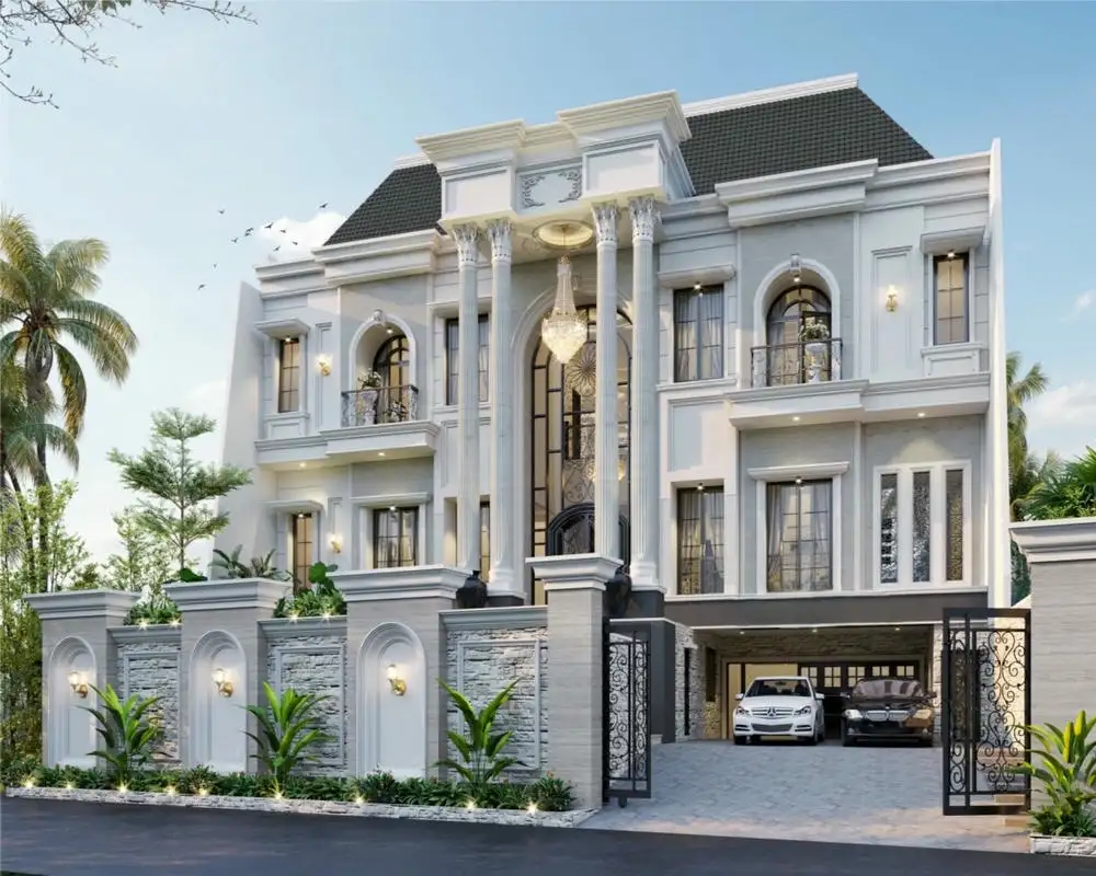 Mẫu biệt thự đẹp 3 tầng luxury với nội thất cao cấp, tinh tế