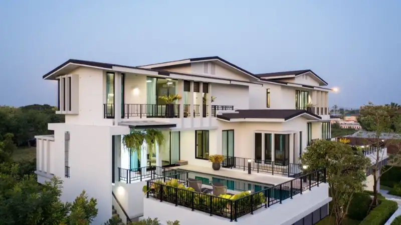 Biệt thự diện tích 150m² hoặc 180m² đảm bảo không gian sinh hoạt thoải mái