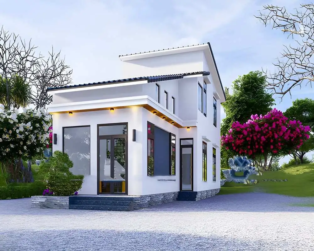 Mẫu thiết kế nhà cấp 4 3 phòng ngủ tiết kiệm nhưng đầy đủ công năng