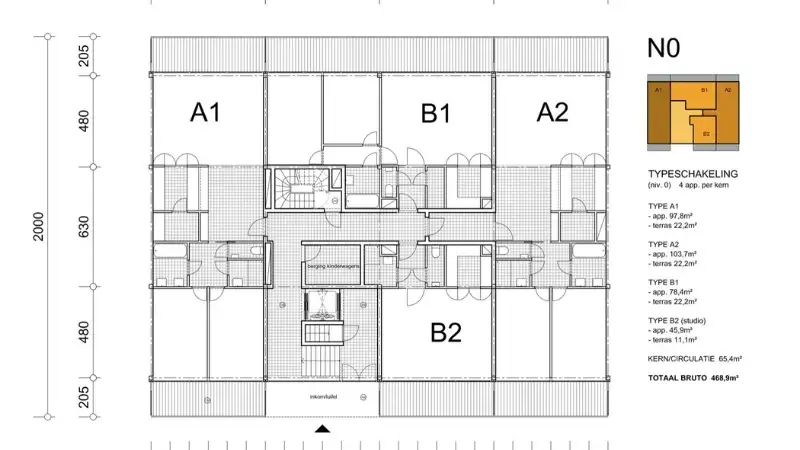 Chi phí xây dựng chịu tác động trực tiếp từ diện tích sàn và số tầng
