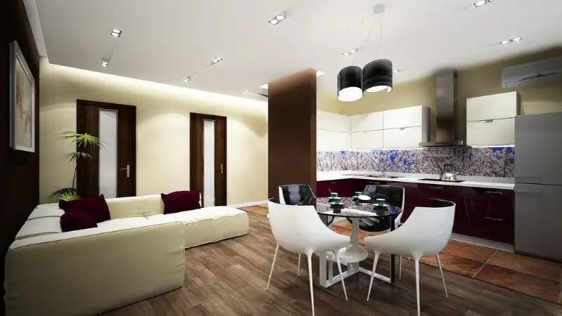 Cải tạo căn hộ 2 phòng ngủ