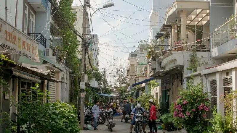 Nhà trong ngõ được xây mấy tầng?