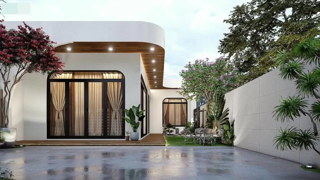 Diện tích xây dựng là cơ sở đầu tiên để tính chi phí